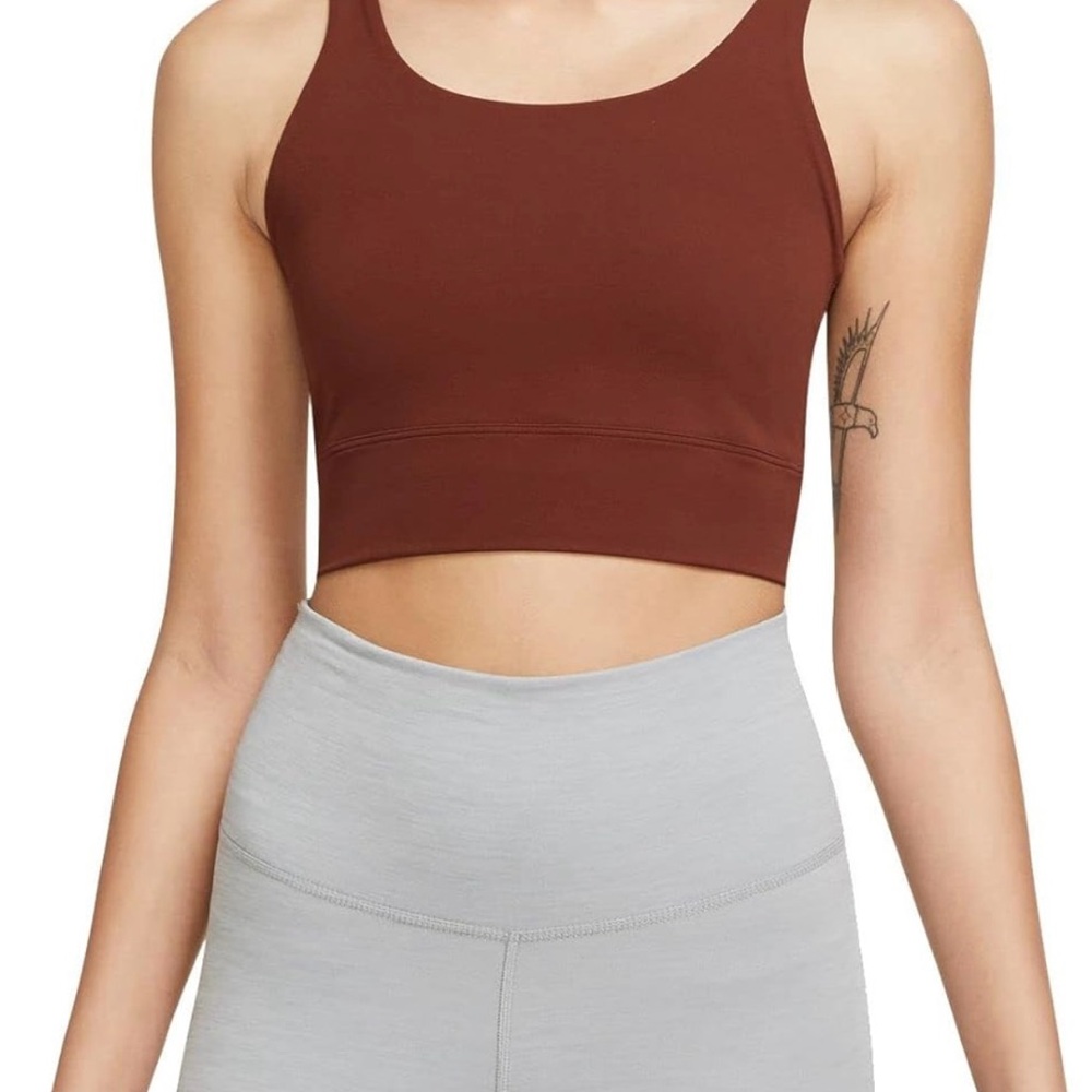 Nike Women`s Luxe Cropped Novelty Tank Top